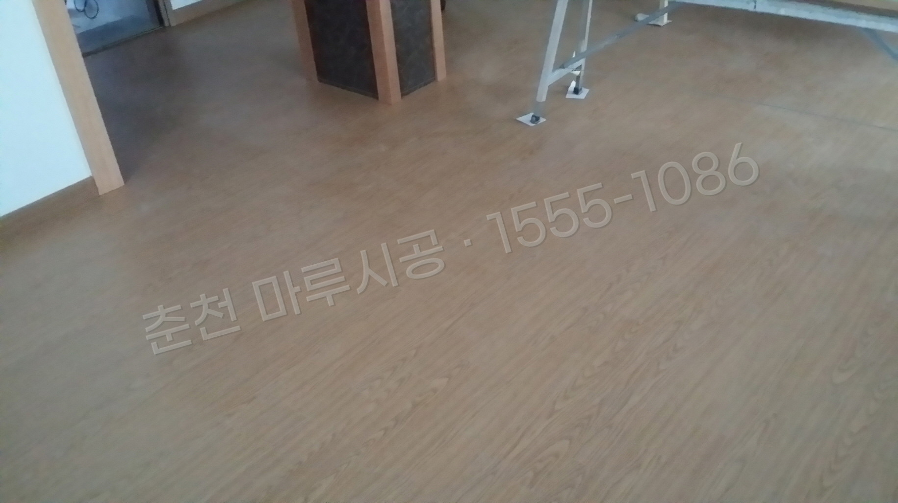춘천 운교동 이건 제나 내츄럴오크 30평 마루 시공 시공 후