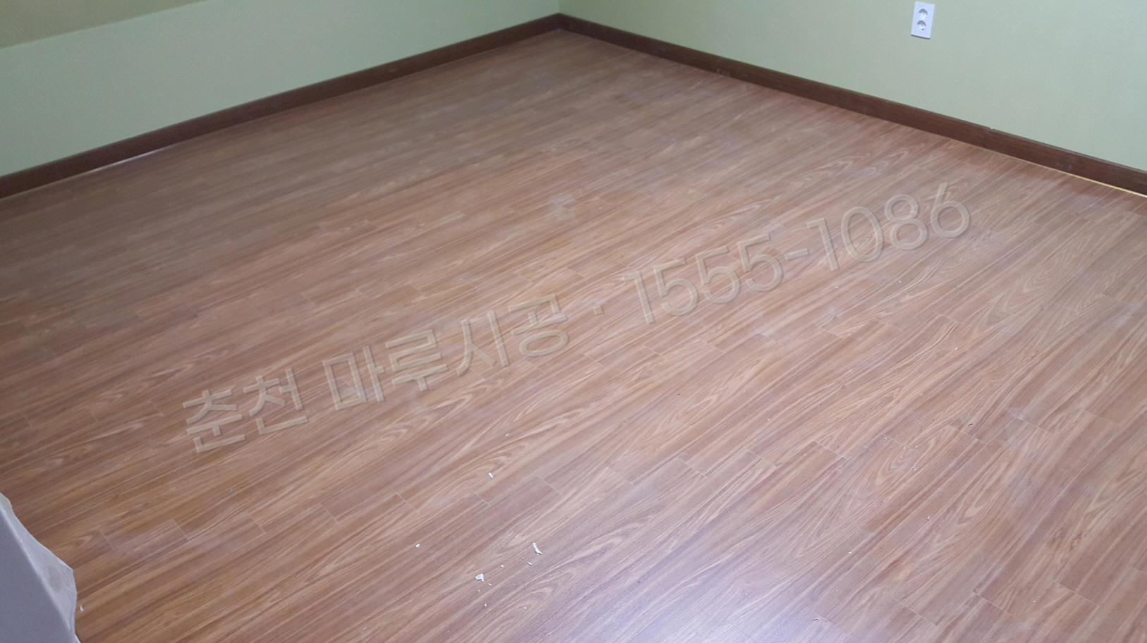 춘천 삼천동 마루바닥 시공업체 스타 하이마루 아프로모시아 단독주택 시공 완료