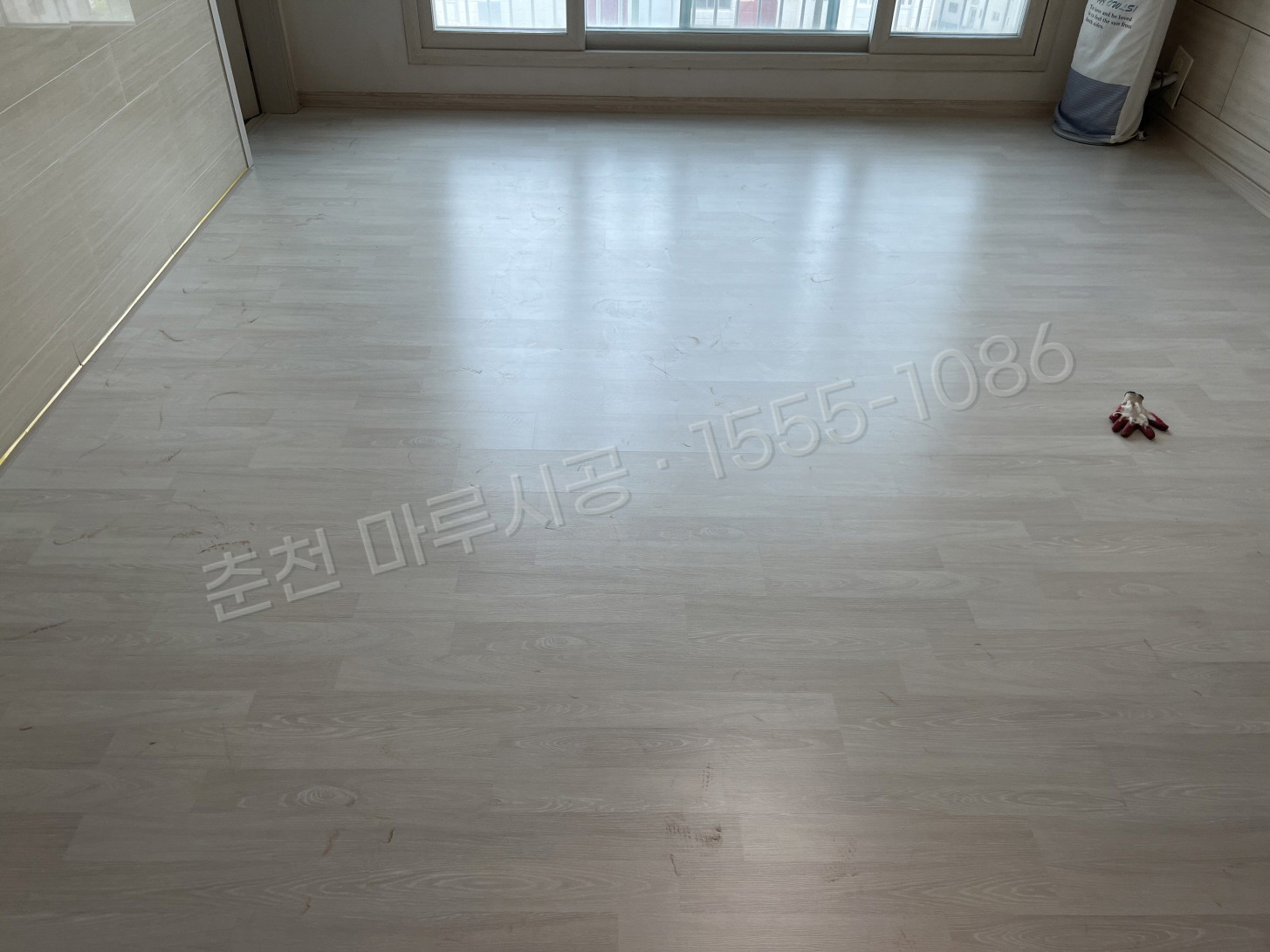춘천 중앙로3가 마루바닥 시공업체 스타 하이마루 트렌드 아파트 시공 완료