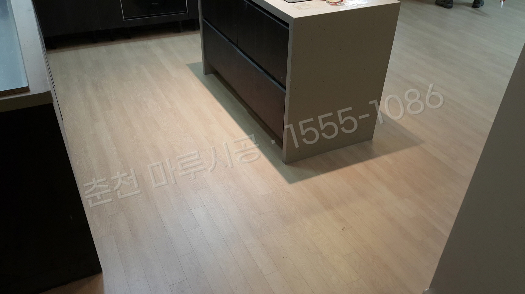 춘천 신북읍 LX 강그린 내츄럴라떼 강마루 시공 시공 완료