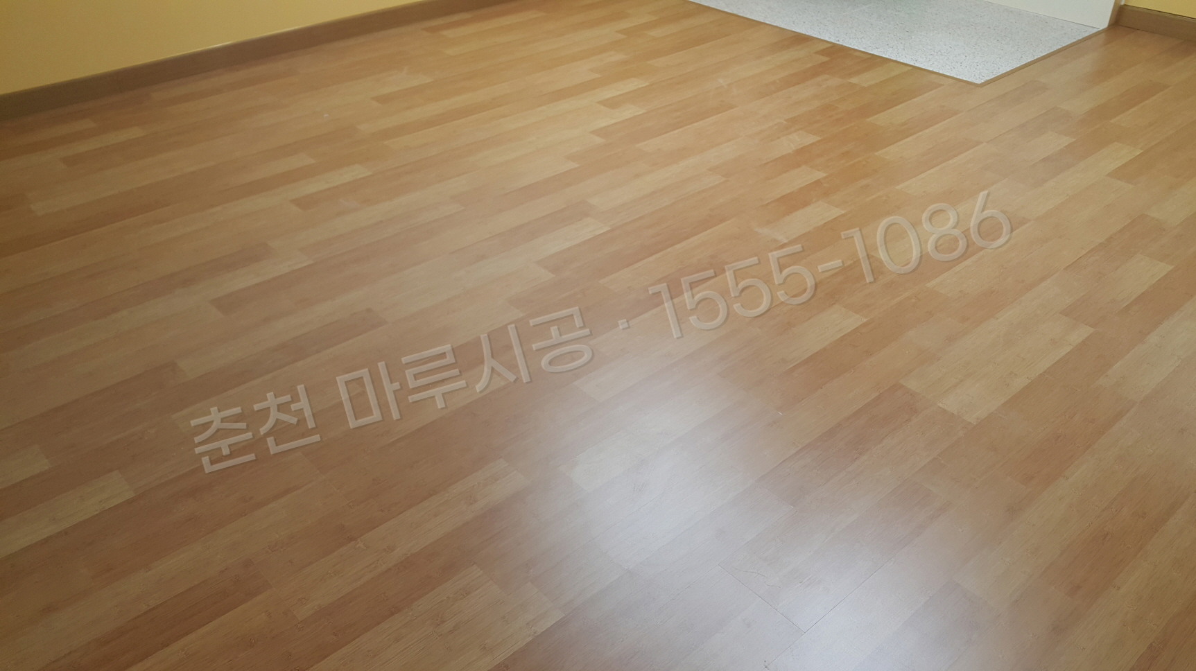 춘천 죽림동 한솔 락 대나무 아파트 마루 시공 시공 완료