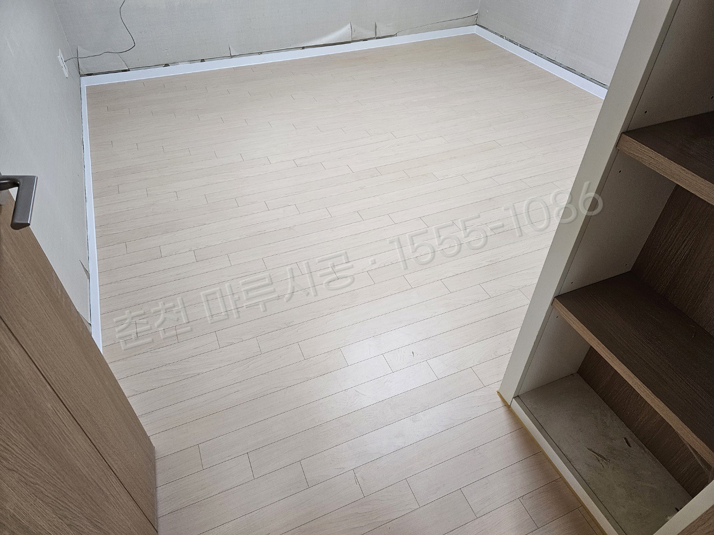 춘천 봉의동 스타 강마루 메이플 아파트 마루 시공 시공 후