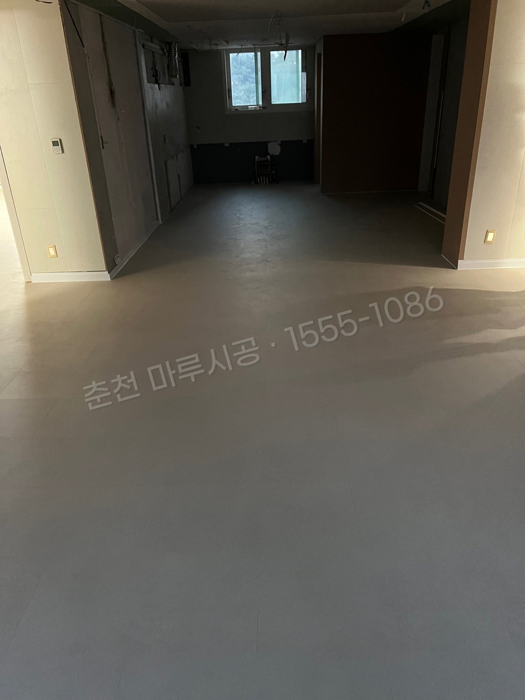 춘천 사농동 마루바닥 시공업체 올고다 로카 시에나크림 아파트 시공 후
